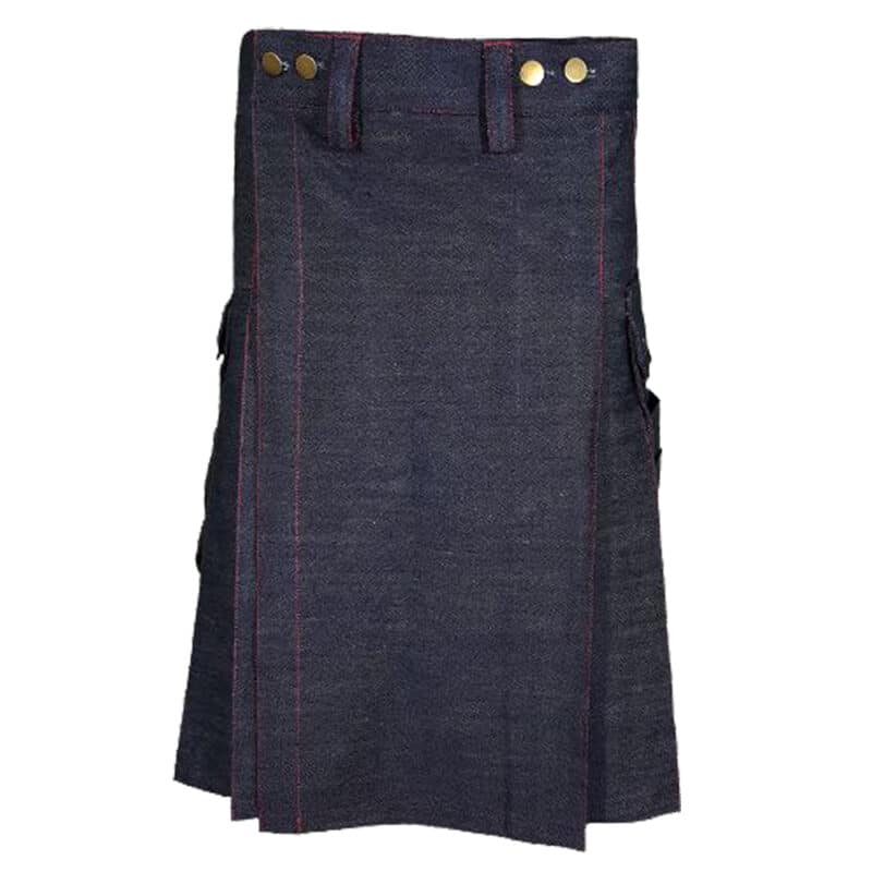 Denim Fashion Kilt Men