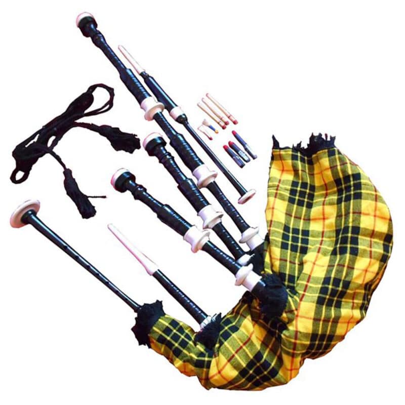 Rosewood Macleod Tartan Bagpipes