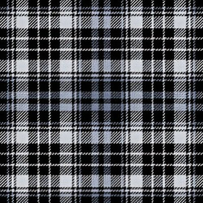 Stewart-Royal-Black-_-White-_-Grey-Tartan Stewart Royal Black & White & Grey Tartan