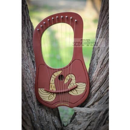 10 Strings Duck Design Lyre Harp