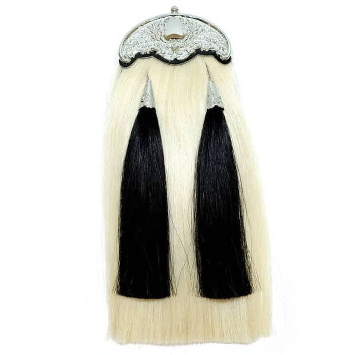 Pipers Horsehair Dress Sporran with 2 tassels