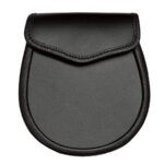 Simple-Leather-Day-Sporran-in-Black.