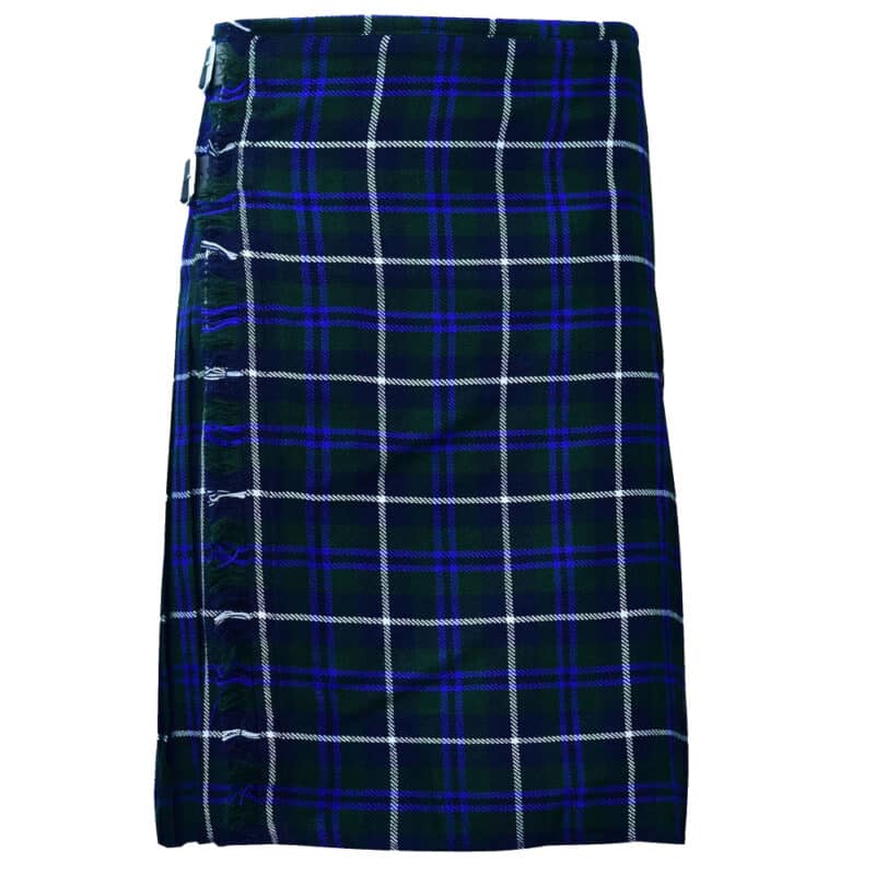 Men Blue Douglas Tartan Kilt