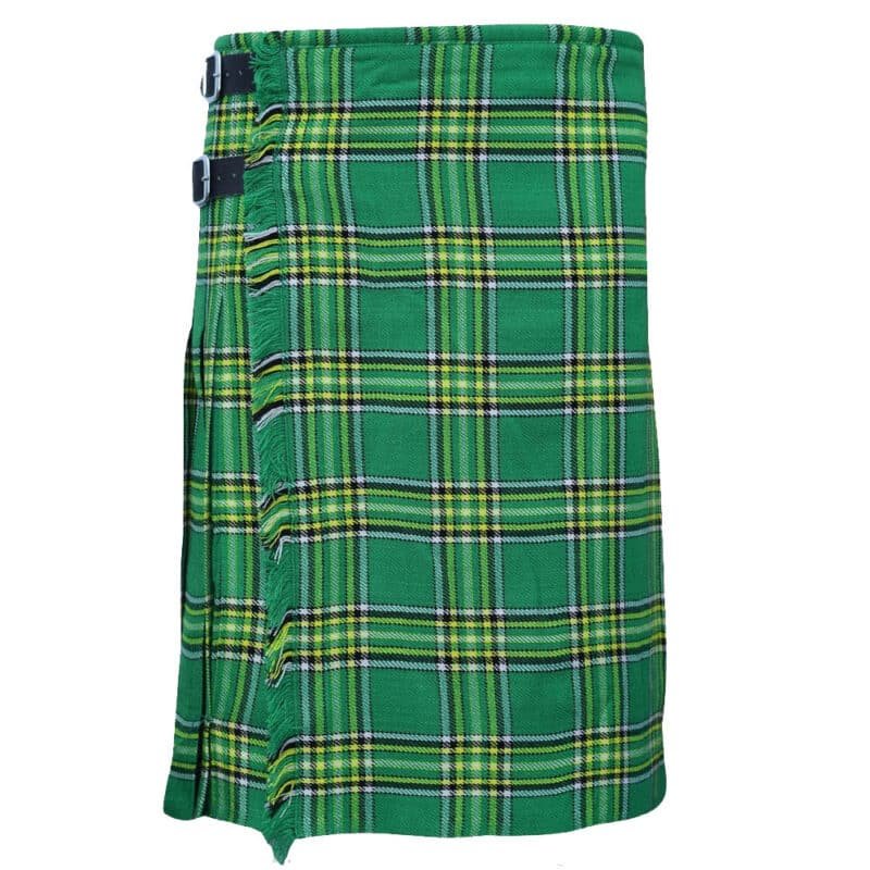 Irish National Tartan Kilt Mens Tartan Kilt Irish kilt for sale