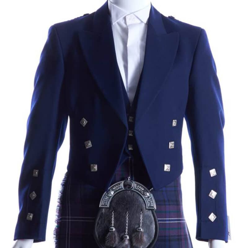 Navy Blue Prince Charlie Jacket
