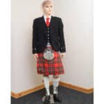 Royal Stewart Argyle Kilt Outfit