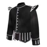 Black Military Bagpiper Doublet