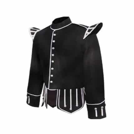 Black Military Bagpiper Doublet