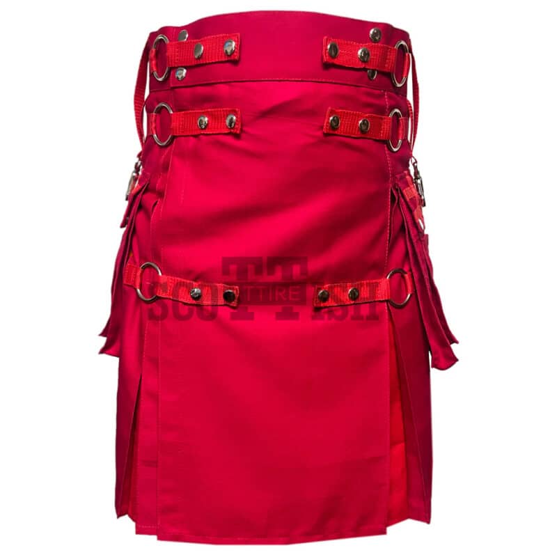 Red Hybrid Rainbow Kilt
