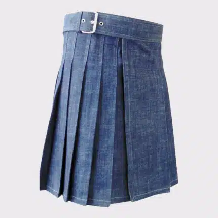 Blue-Denim-kilt