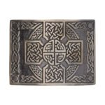 Celtic Cross Knot Work Kilt Belt Buckle