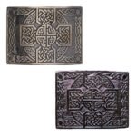 Celtic Cross Knot Work Kilt Belt Buckle