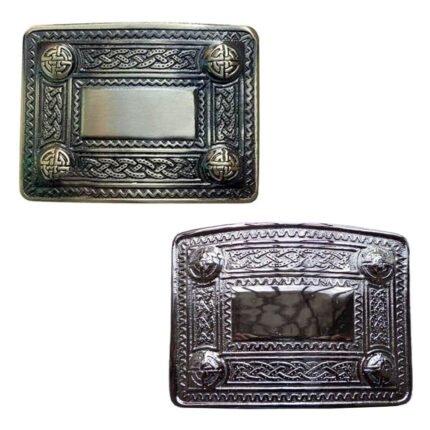 Celtic Knot Kilt Belt Buckle