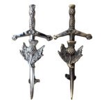 Claymore Silver Kilt Pin