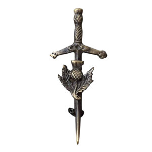 Claymore Silver Kilt Pin Antique