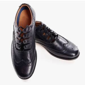 Ghillie-Brogue-Kilt-Shoes-Black