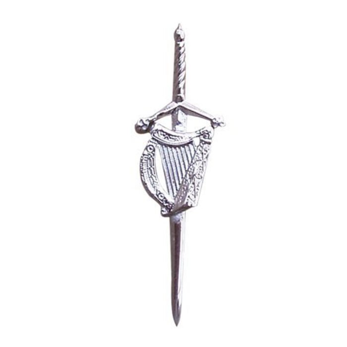 Harp Kilt Pin Chrome