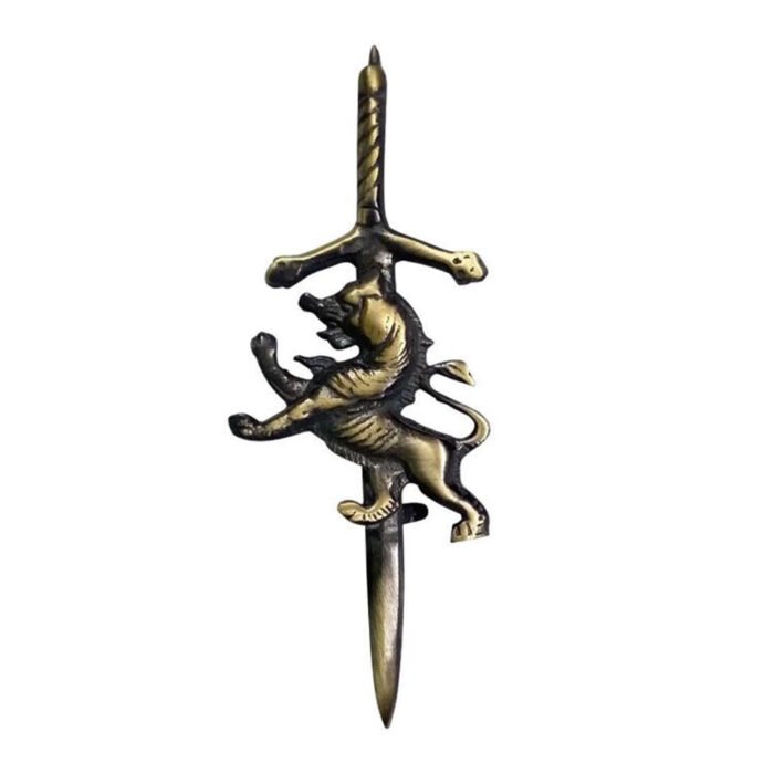 Lion Rampant Kilt Pin