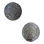 Round Celtic Knot Kilt-Belt Buckle Antique