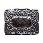 Shamrock Design Kilt Belt Buckle