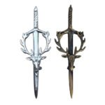Stag Head Thistle Kilt Pin