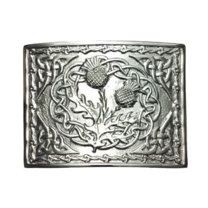 Thistle Kilt Belt Buckle Antique