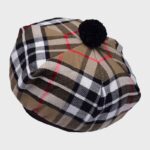 Camel Of Thompson Tartan Tam o Shanter Hat