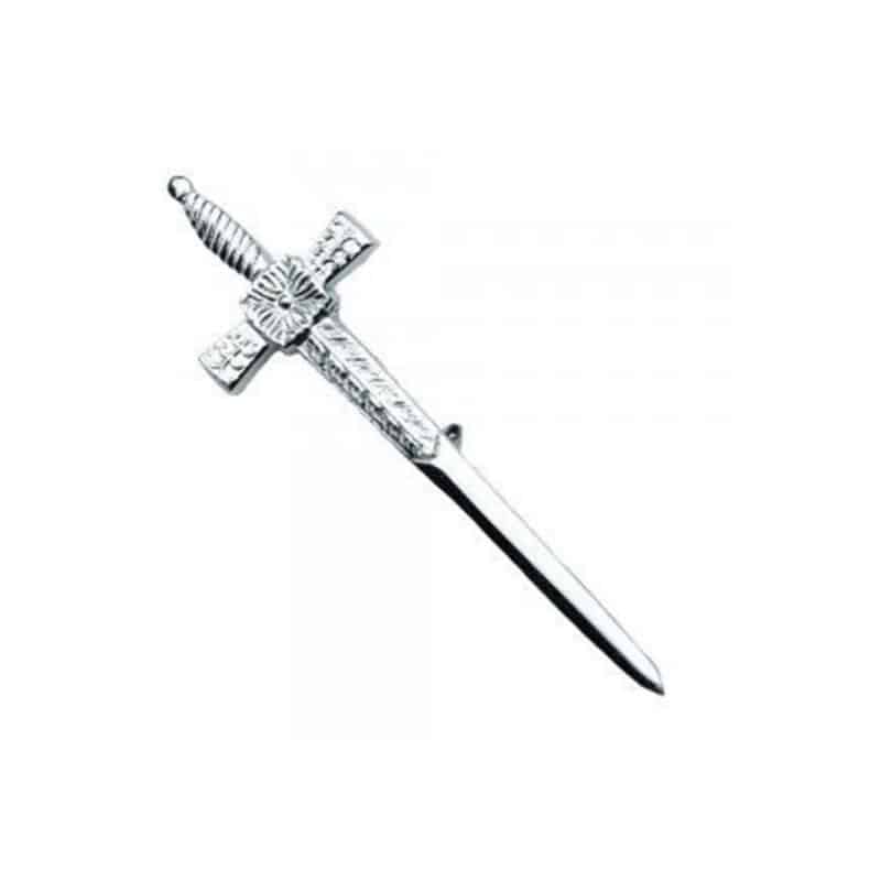 Celtic Cross Kilt Pin