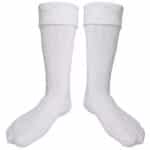 White Kilt Hose