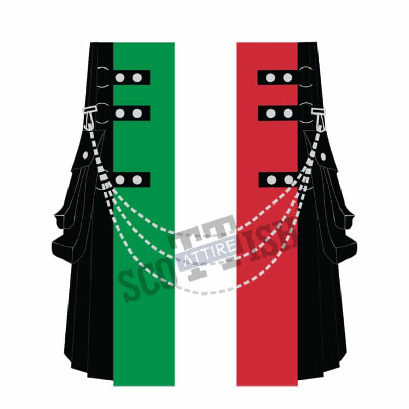 Italian Flag Kilt