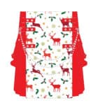 Christmas kilt With Deer Design