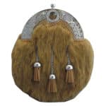 Brown Fox Fur Dress Sporran