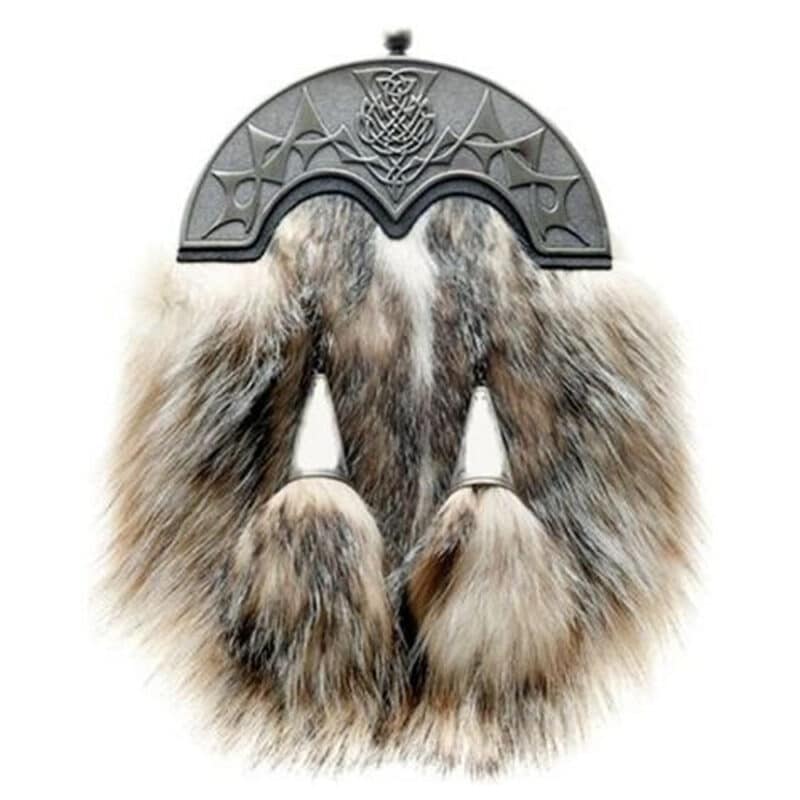 Cantle Fox Fur Sporran