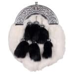 Celtic Cantle Rabbit Fux Sporran