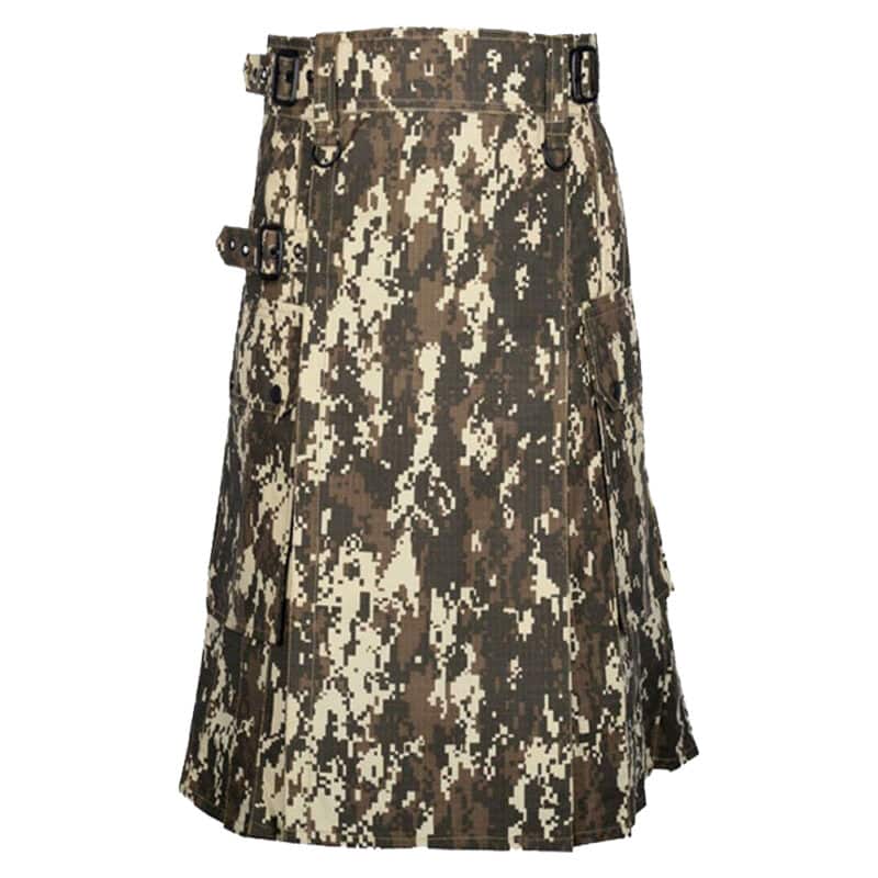 Digital Camo Tactical Kilt Men