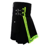 Firefighter Kilt With Green Tap Side