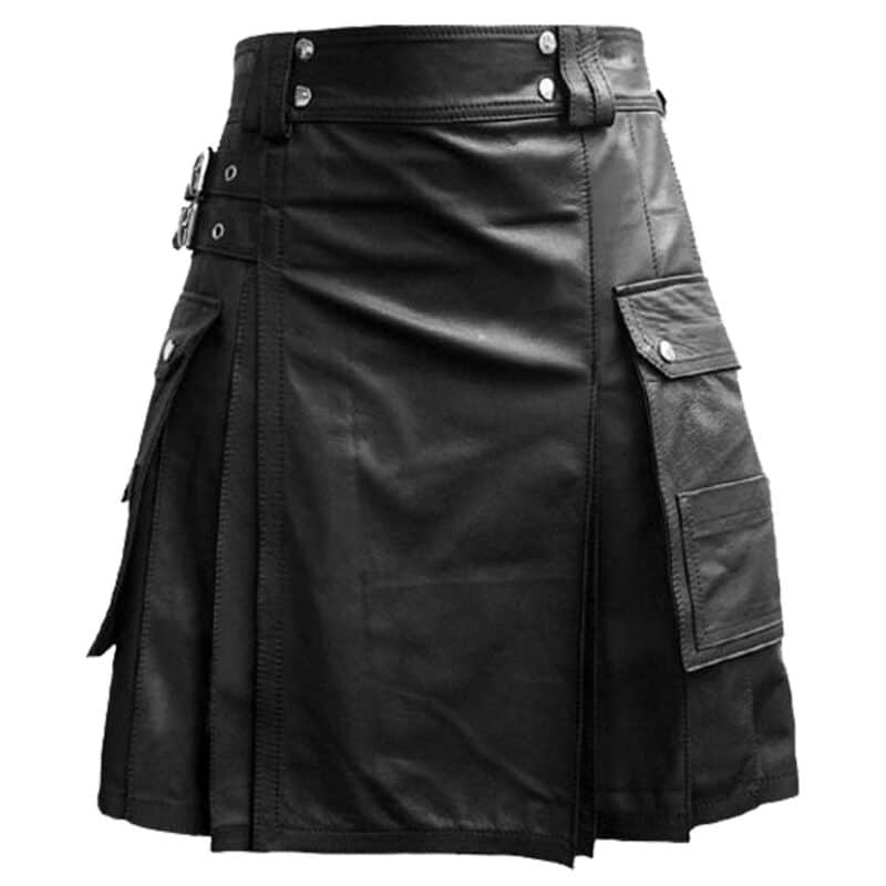 Leather Kilt Men's