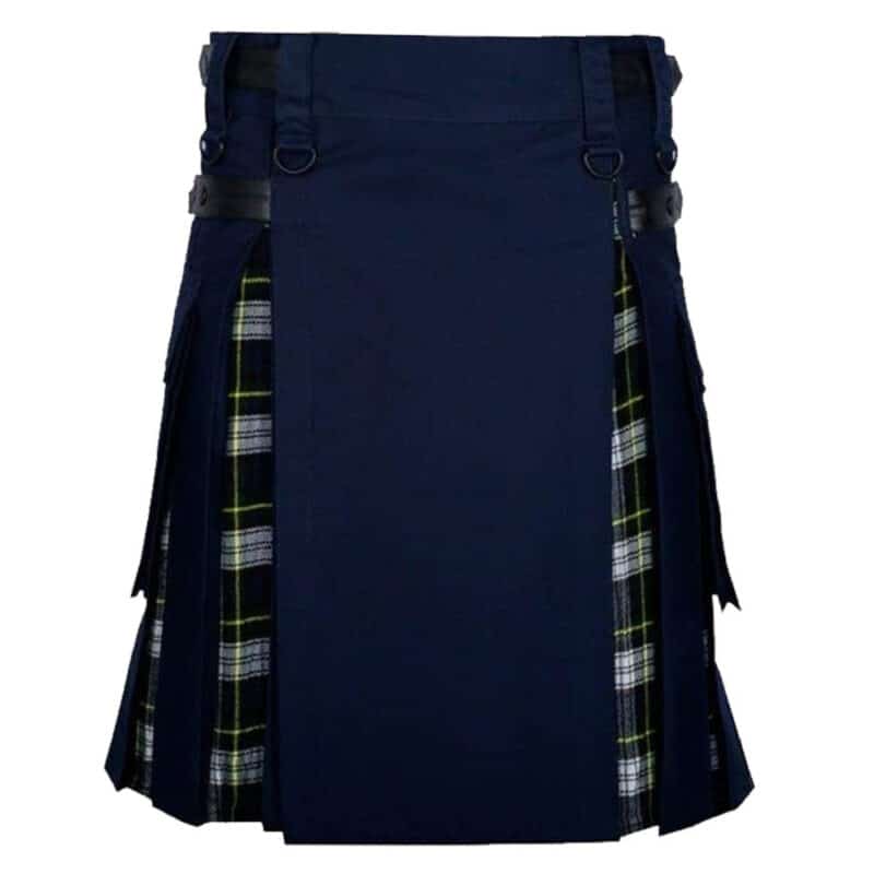Navy Blue Hybrid Kilt