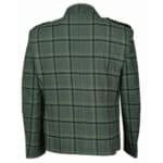 Traditional Style Argyle Jacket Back