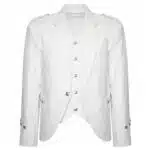 White Argyle Kilt Jacket