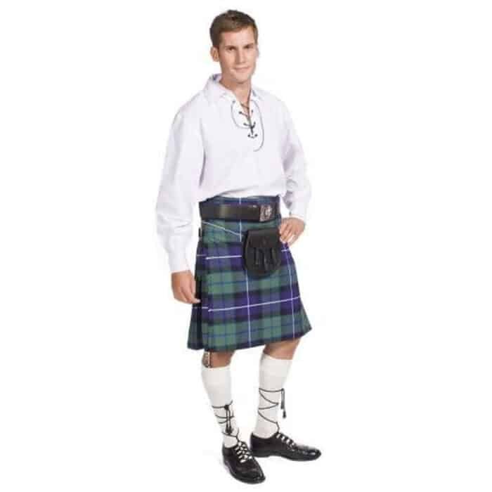 Scottish Casual Kilt Outfit