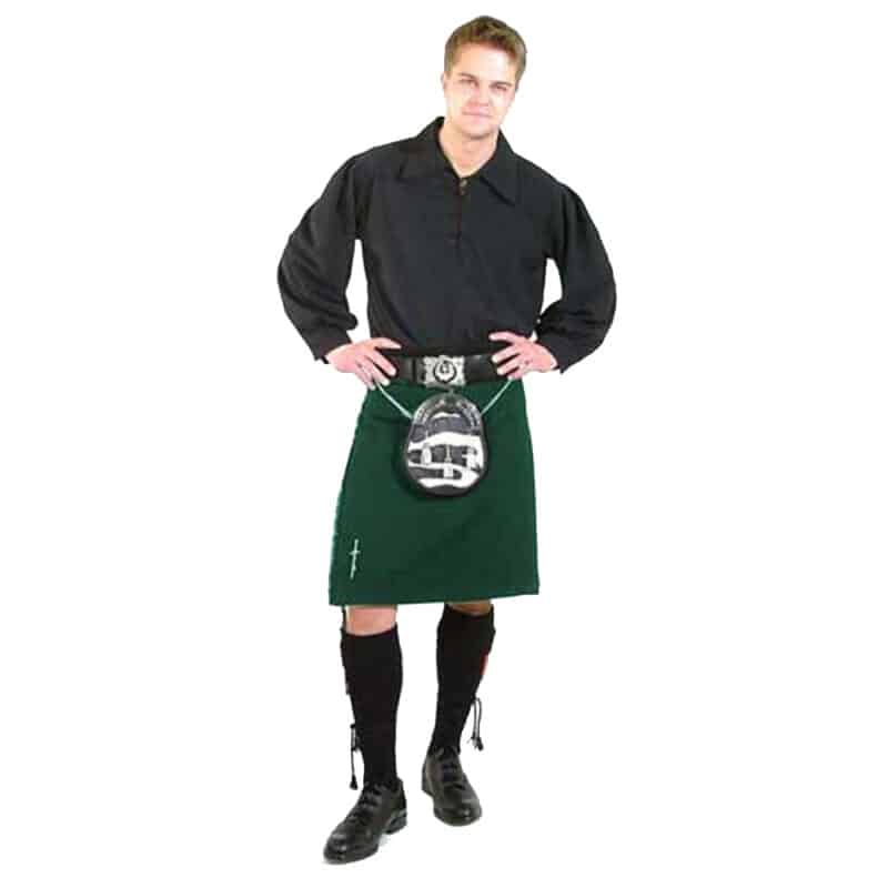 Green Kilt Outfit