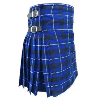 American Patriot Tartan Kilt Side