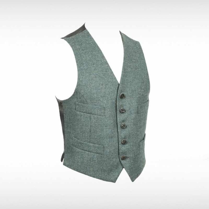 Lovat Green Crail Vest
