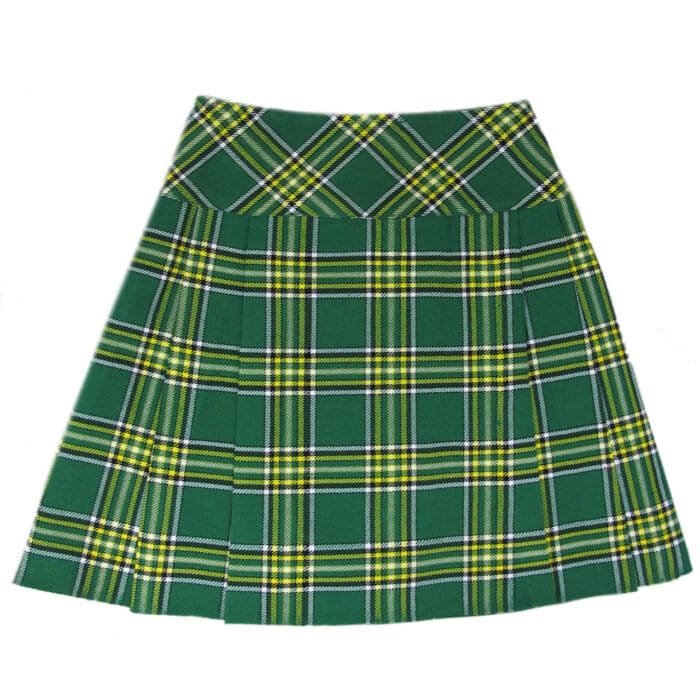 Irish Tartan Kilt Skirt Back