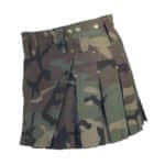 Woodland Camo Kilt for Women