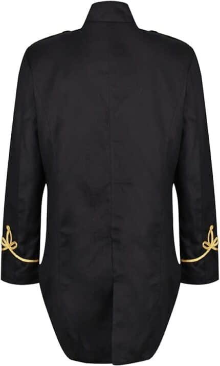 Men's Parade Jacket Marching Band Drummer Gothic Tailcoat
