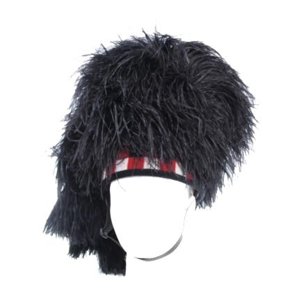 Bagpiper Synthetic Feather Bonnet