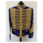 Blue-Hussar-Marching-Pipe-Band-Jacket-For-sale