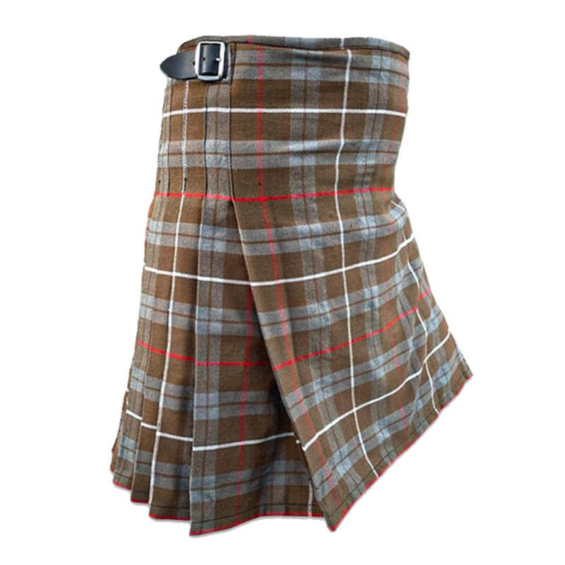 Fraser Weathered Tartan Kilt Right Side